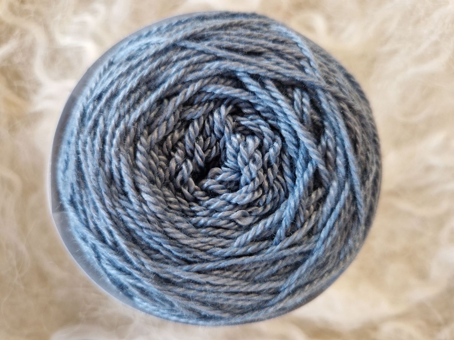 Wolle Kolibri Kaschmir/Seide Blaugrau