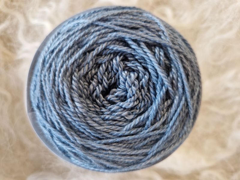 Wolle Kolibri Kaschmir/Seide Blaugrau