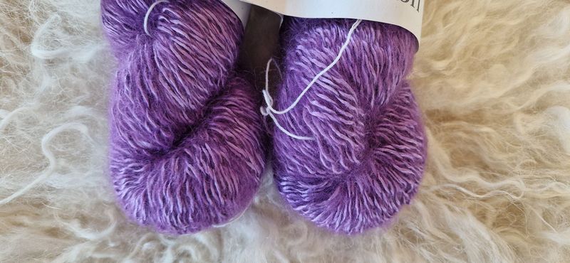 Wolle Kolibri Seide/SuperKidMohair Violett