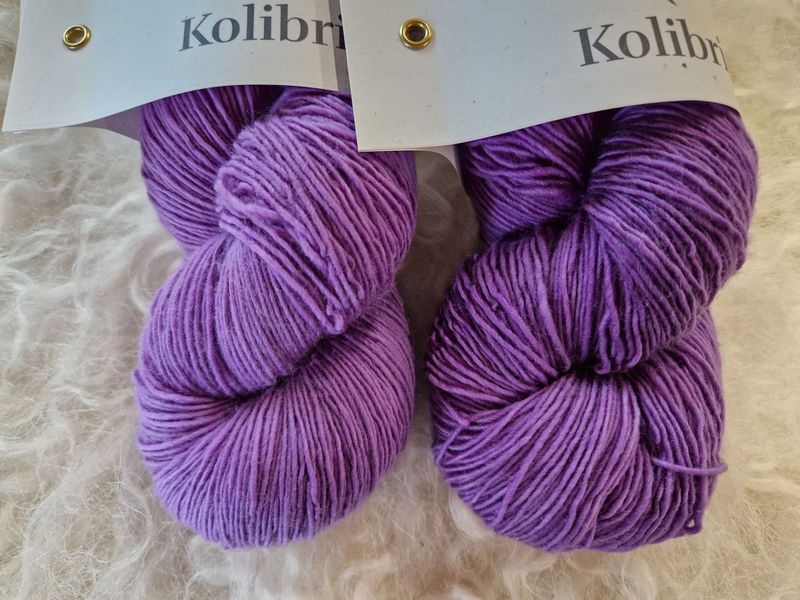 Wolle Kolibri Merino Hell Violett