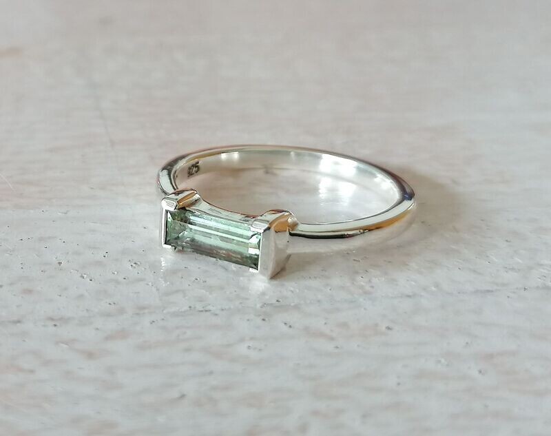 Ring "Baguette" in Silber