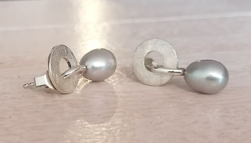 Ohrstecker Kreisperle