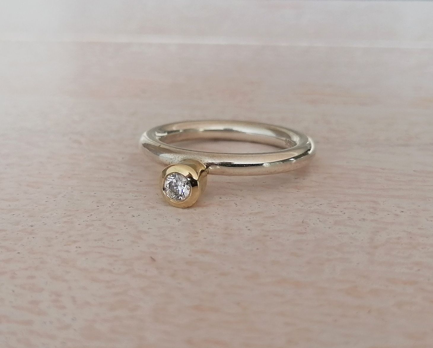 Ring Runddraht Brillant