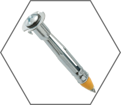Hollow Wall Drive Anchor Zinc