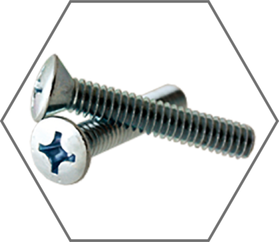 Phillips Oval Head Zinc Machine Screw
