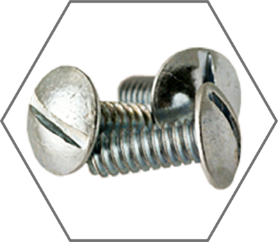 Slotted Truss Head Zinc Machine Screw