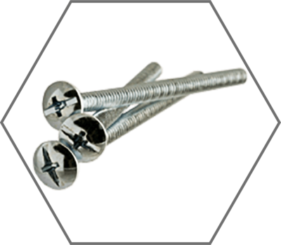 Philips/Slotted Combo Truss Head Zinc Machine Screw