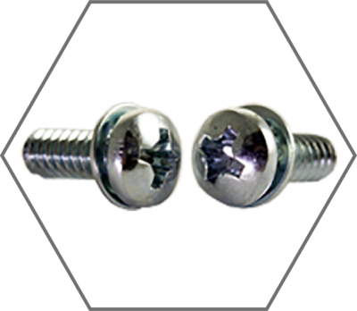 Phillips Pan Head Zinc SEMS Machine Screw