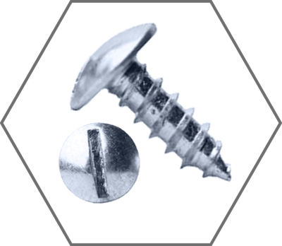 Slotted Truss Head Zinc Sheet Metal Screws