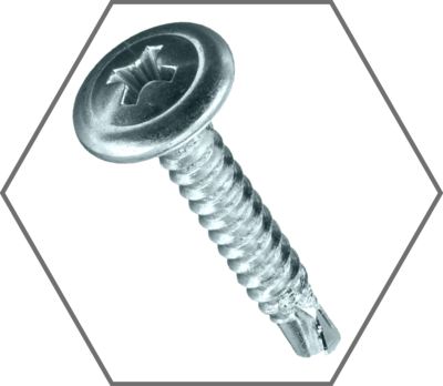 Modified K-Lath Zinc Self-Drilling Screws