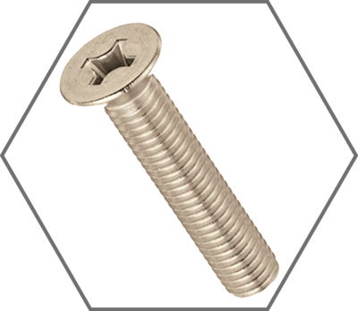 Phillips Flat Head Grade 316 Stainless Steel Machine Screw