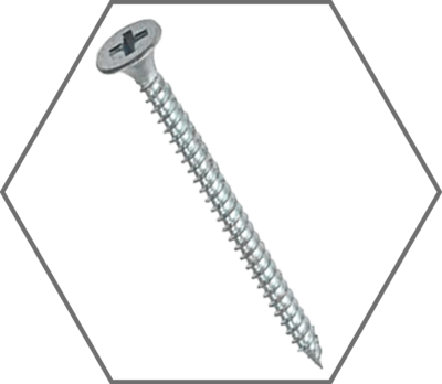 Zinc Bugle Head Phillips Drywall Screws