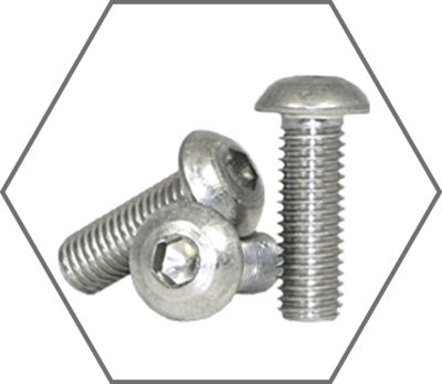 Metric A4 Stainless Steel Button Socket Head Cap Screws