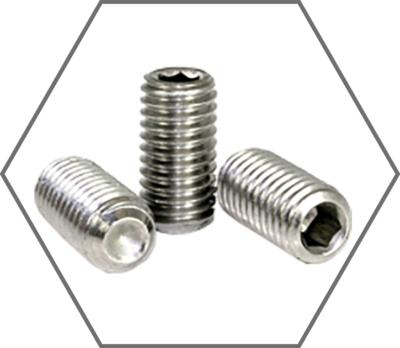 316 Stainless Steel Finish Cup Point Socket Set Screws