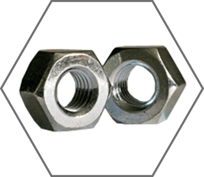 Grade C A563 Zinc Finish Heavy Hex Nuts