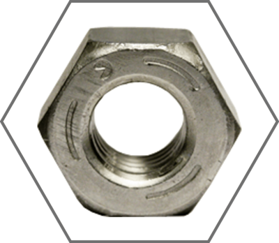 Grade C A563 Plain Finish Heavy Hex Nuts (USA)