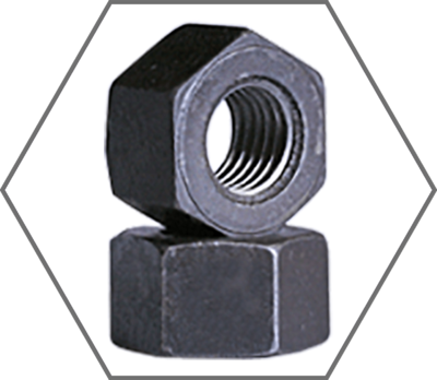 Grade DH A563 Plain Finish Heavy Hex Nuts (USA)