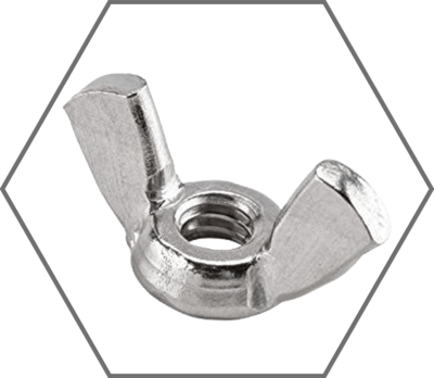 Stainless 18-8 Wing Nuts