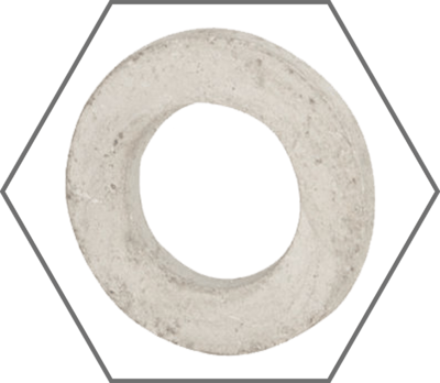 Hot-Dipped Galvanized Finish SAE Flat Washers
