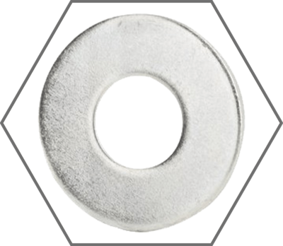 Zinc Finish USS Flat Washers