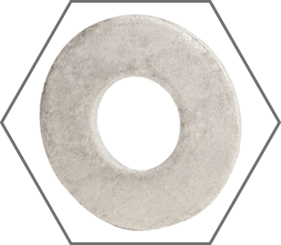 Hot-Dipped Galvanized Finish USS Flat Washers