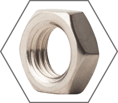 Metric A4 (316) Stainless Steel Hex Jam Nuts