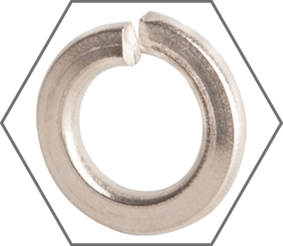 Metric Grade A2 (18-8) Stainless Steel Lock Washers