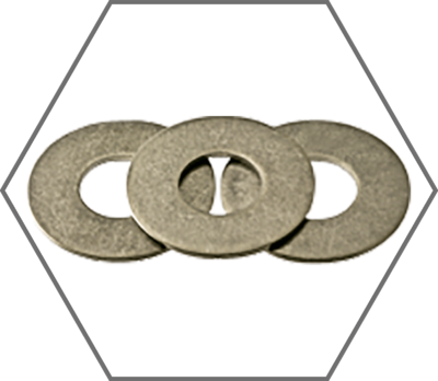 Grade 18-8 Stainless Steel Commercial Standard Flat Washers