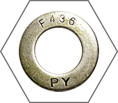 Plain Finish F436 Structural Flat Washers