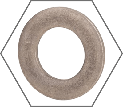 Thru-Hardened Plain Finish SAE Flat Washers (USA)