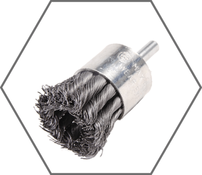 Knot End Wire Brushes