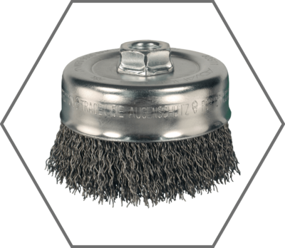 Crimped Cup Wheels
