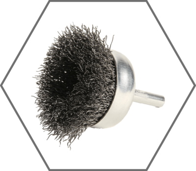 Crimped Cup Wire Brush