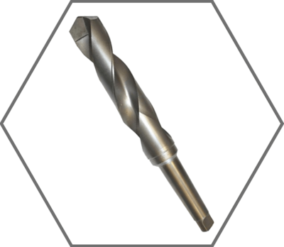 Carbide Tipped Taper Shank Drills