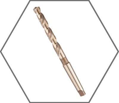 Cobalt Taper Shank Drills
