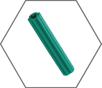Tubular Plastic Anchors Plain
