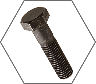 Plain Finish Hex Cap Screws