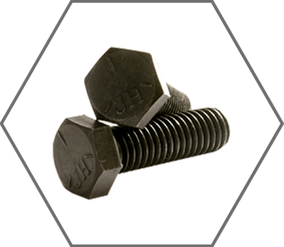 Plain Finish Hex Cap Screws