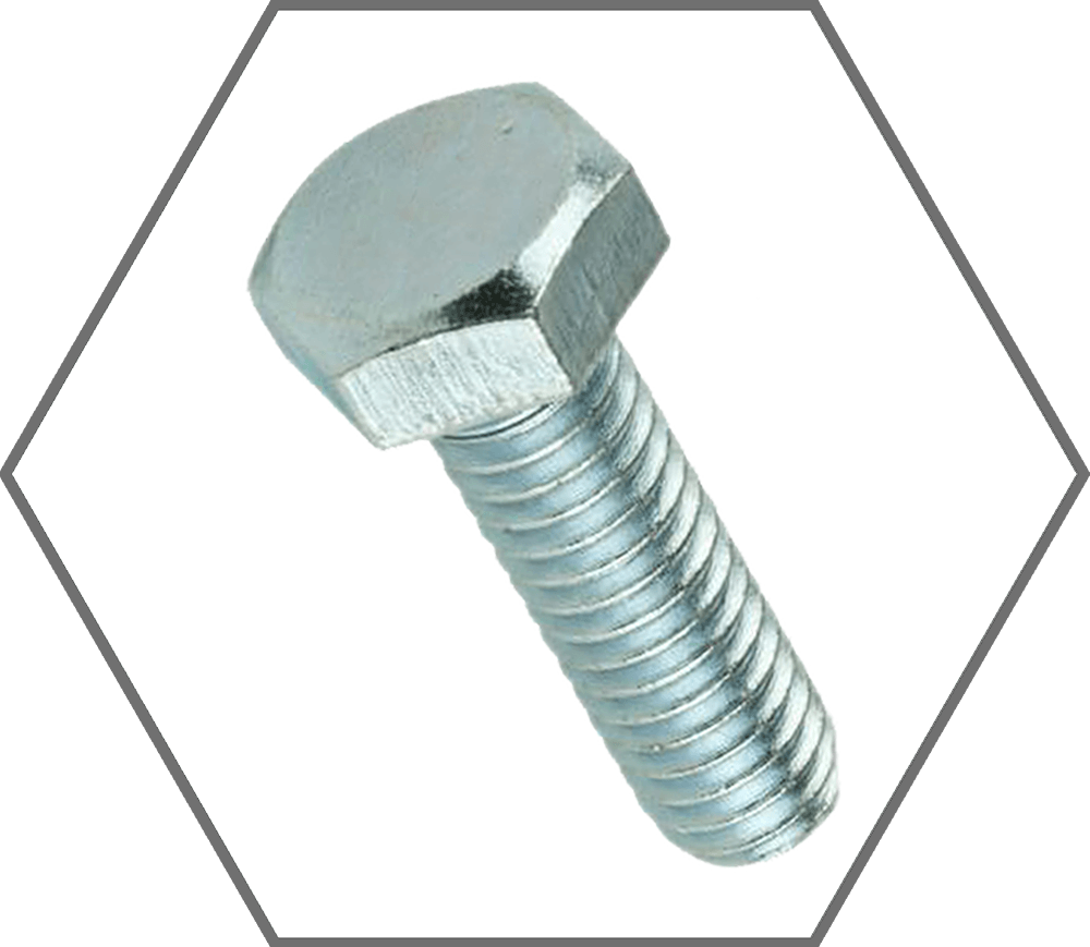 1/2"-13 x 1-1/2" SAE J429 Grade 2 Zinc Finish Hex Cap Screw