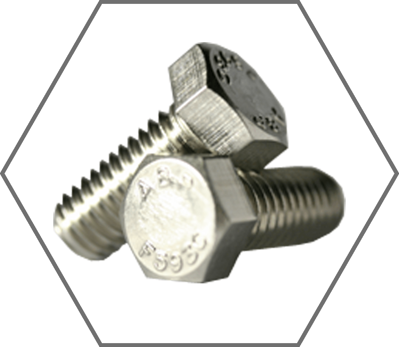 1/4"-20 x 2-3/4" Grade 18-8 Stainless Steel Hex Cap Screw