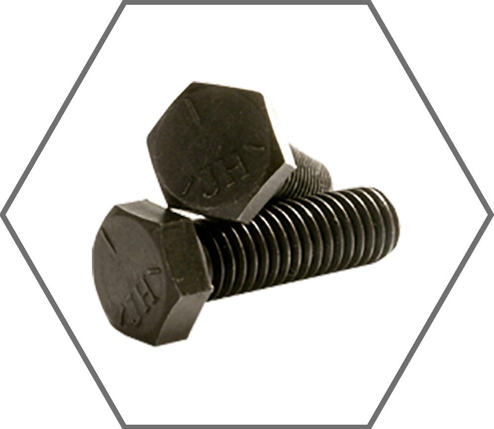 3/4"-10 x 1" SAE J429 Grade 5 Plain Finish Hex Cap Screw