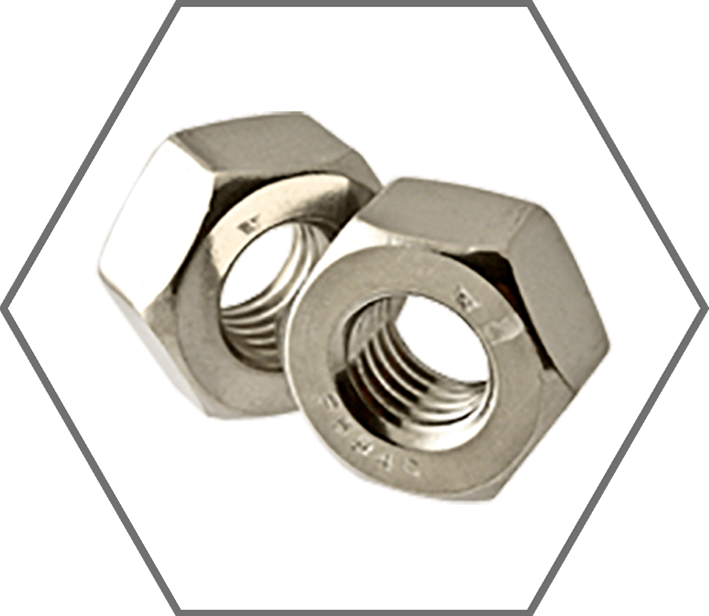 5/8"-11 Grade 8M ASTM A194 316 Stainless Steel Finished Heavy Hex Nut