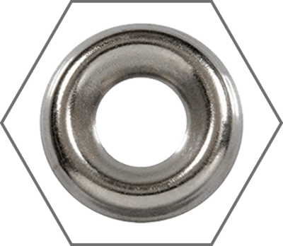 Grade 18-8 Stainless Countersunk Finishing Washers