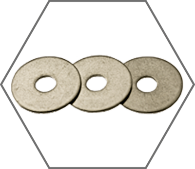 Grade 18-8 Stainless Steel Fender Washers