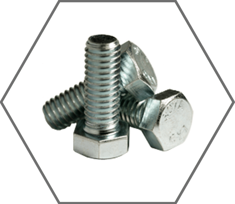 3/8"-16 x 1/2" SAE J429 Grade 2 Zinc Finish Hex Cap Screw