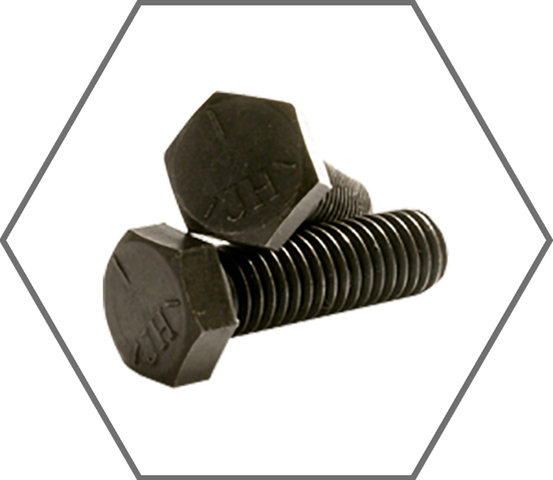 1"-8 x 5-1/2" SAE J429 Grade 5 Plain Finish Hex Cap Screw