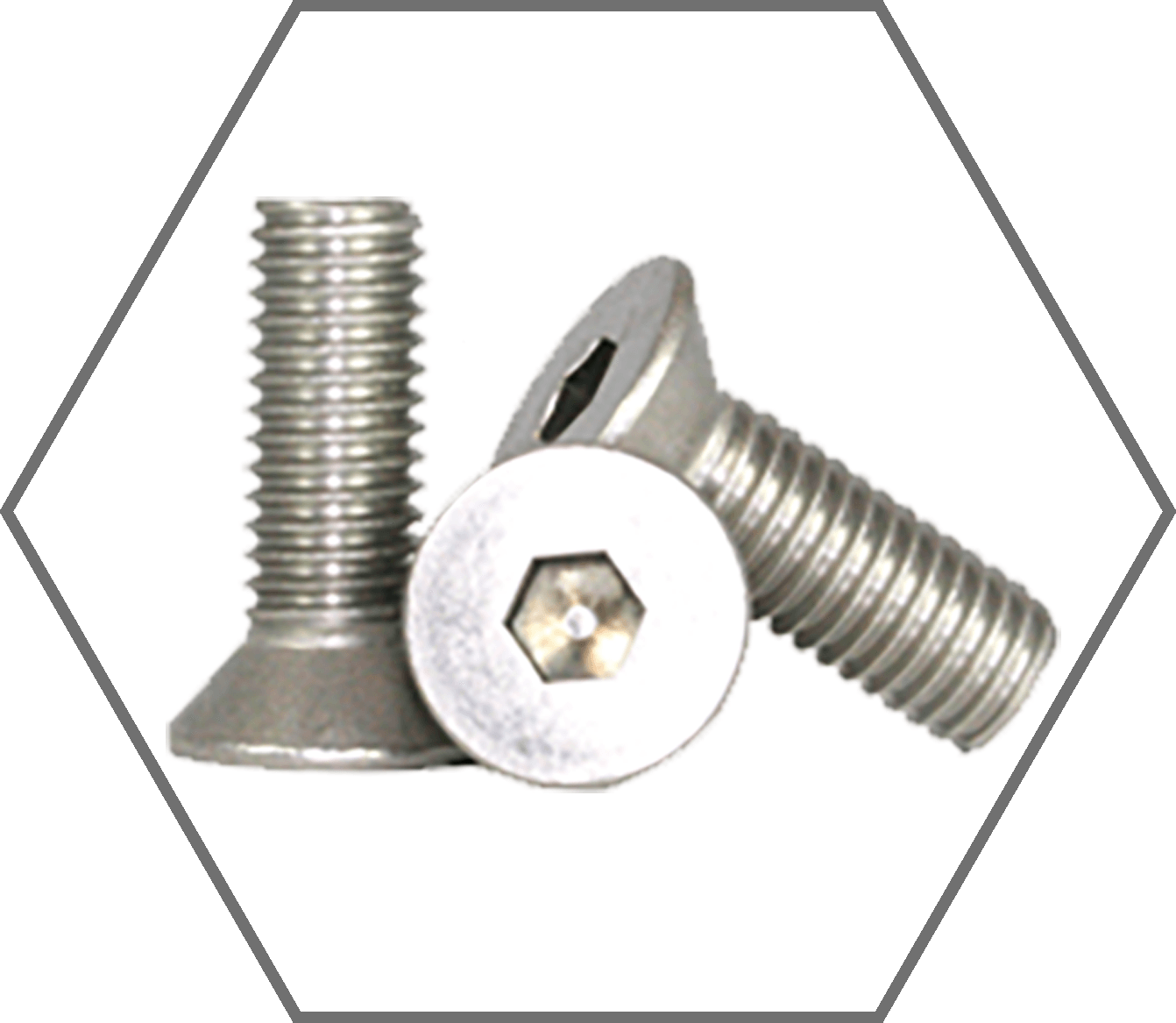 1/2"-13 x 1-3/4" Grade 18-8 Stainless Steel Flat Head Socket Cap Screw