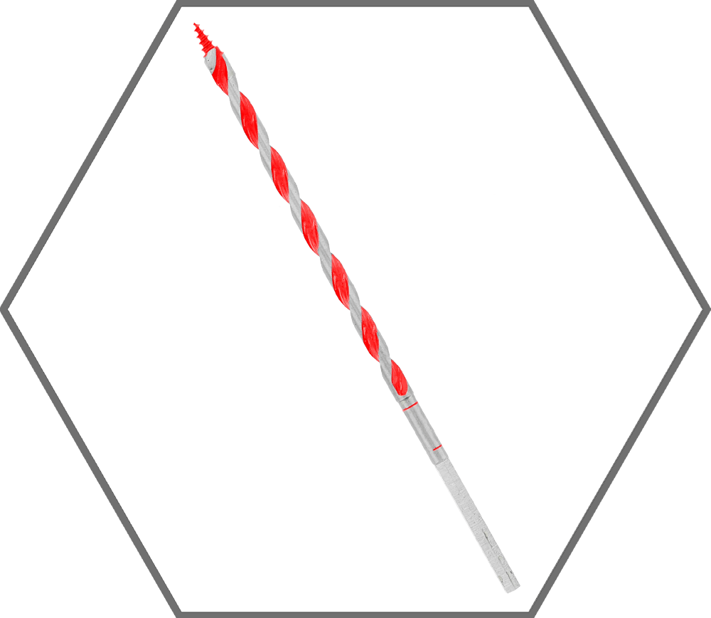 1/4" x 7-1/2" Auger Bit