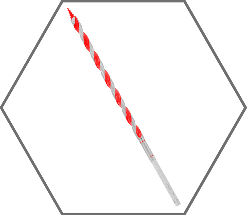 1/4" x 7-1/2" Auger Bit