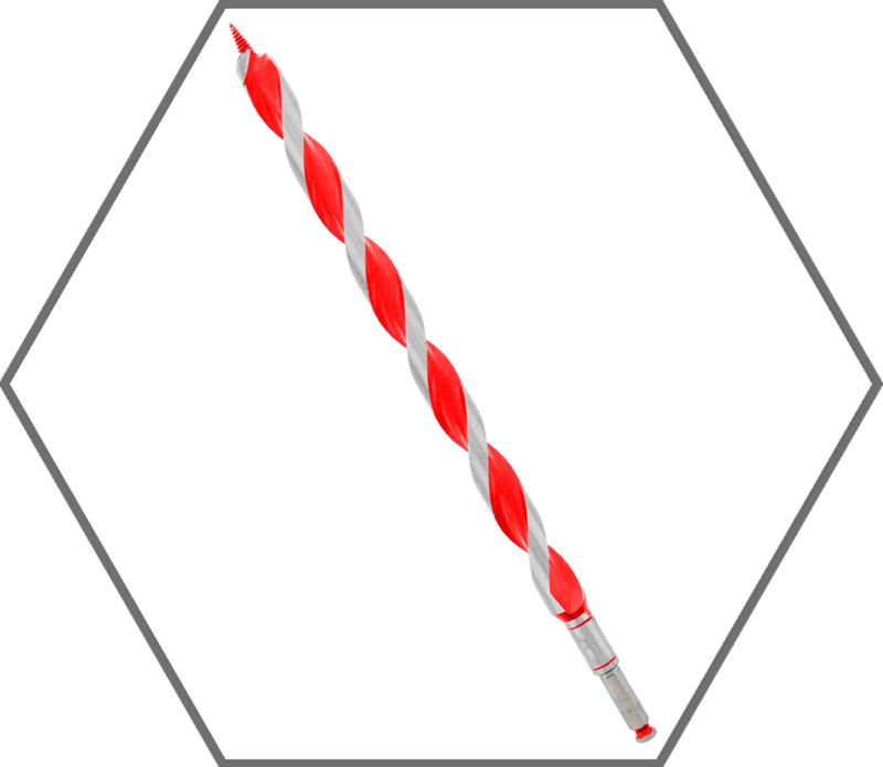 1-1/8" x 17-1/2" Auger Bit